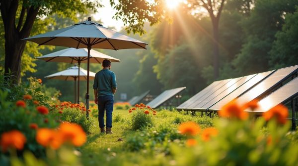 Tela para sombra: protección solar efectiva para jardines y cultivos
